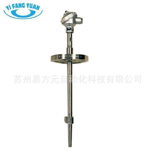 厂家生产油气行业用重型高压热电阻配法兰PT100热电阻