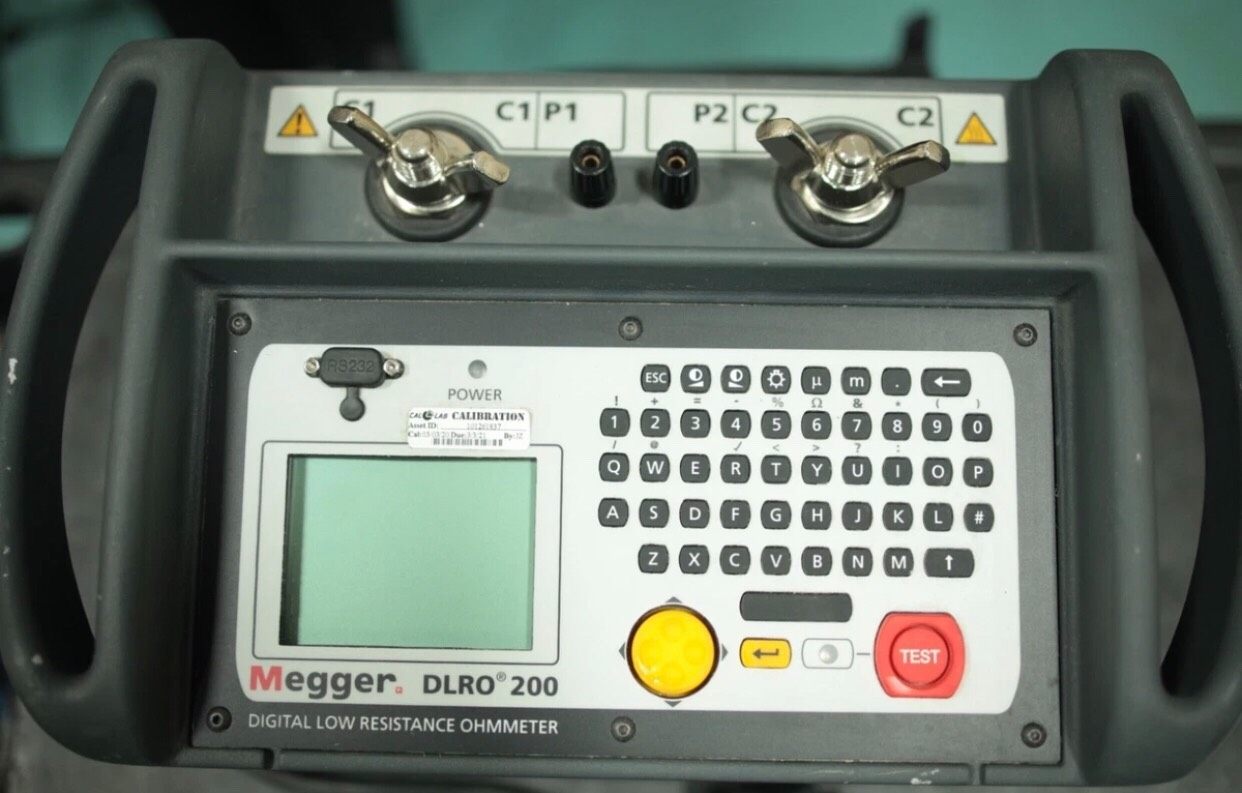 Megger梅格尔 DLRO200 数字低电阻欧姆计