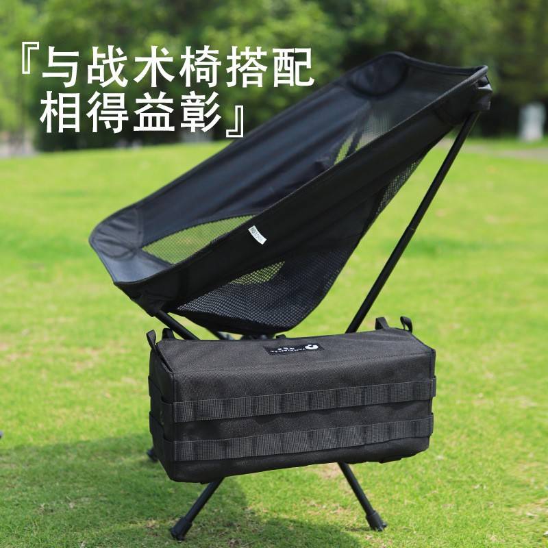 探险家户外露营战术风桌子侧边包椅子收纳侧包杂物收纳袋防水耐磨