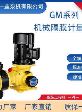GM机械式隔膜加药泵 计量泵 GM-Z120/0.7-PVC隔膜式计量泵