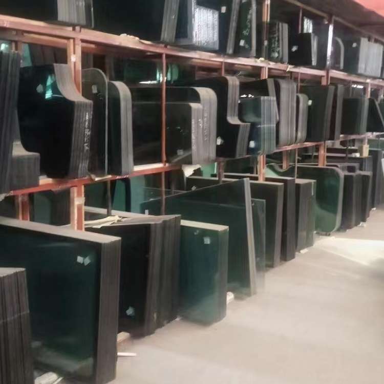 雷沃FR80G挖掘机挖机驾驶室钢化玻璃前后挡风左推门下后侧天窗