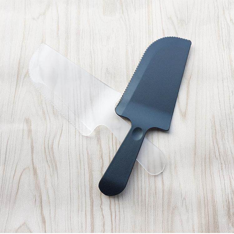 蛋糕蛋糕刀子锯齿磨砂环保餐具