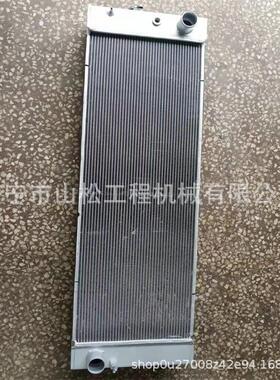 PC128 380-6 100-8挖掘机水箱油散 中冷 散热器总成冷凝器配件