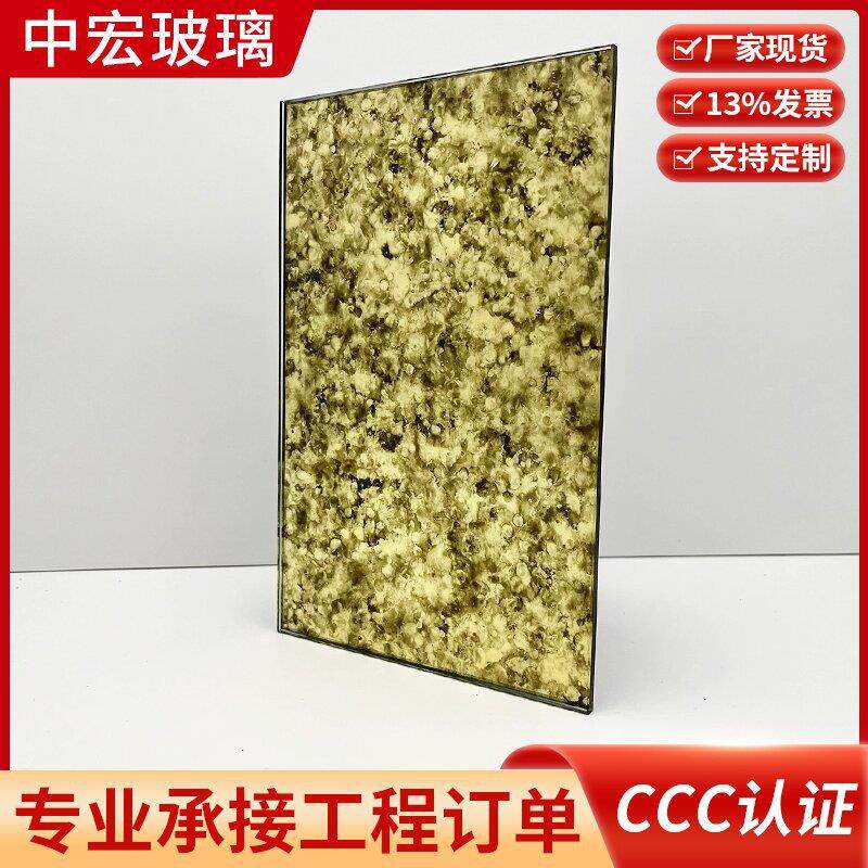 仿古镜镜子做旧锈镜KTV酒店背景墙装饰镜拼接镜复古斜边镜