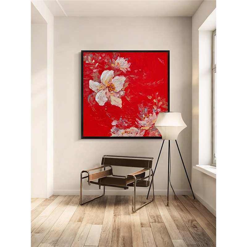 客厅玄关民富贵植物花卉装饰画墙宿中牡丹花酒店背景挂画餐厅古风,家居饰品,现代装饰画,淘宝优惠券,粉丝福利购,淘宝优惠卷