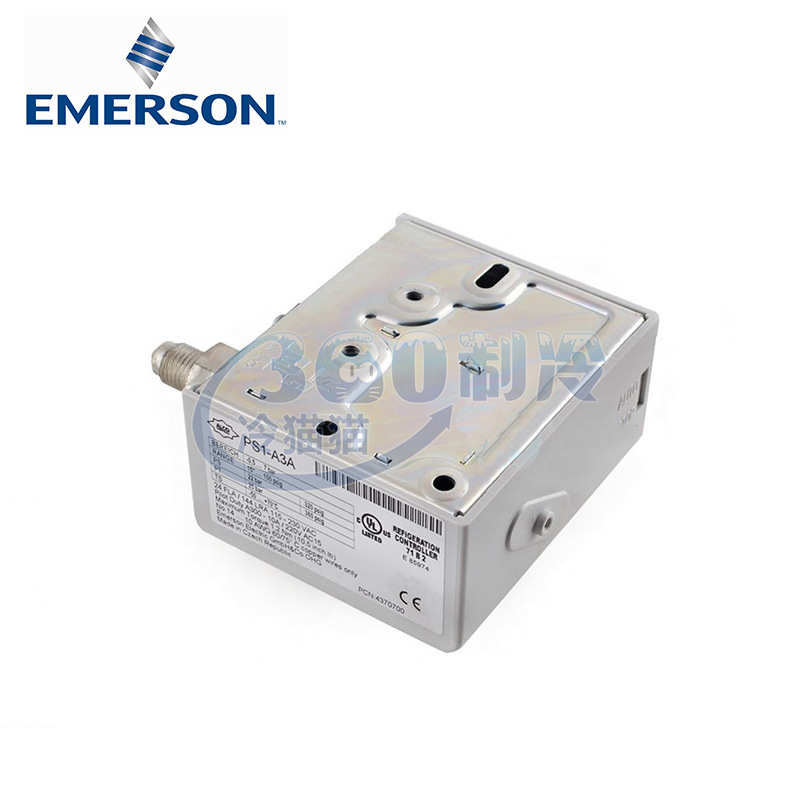 EMERSON艾默生压力控制器PS1-A5A/A3A/R5A/R3A压力可调单压控制