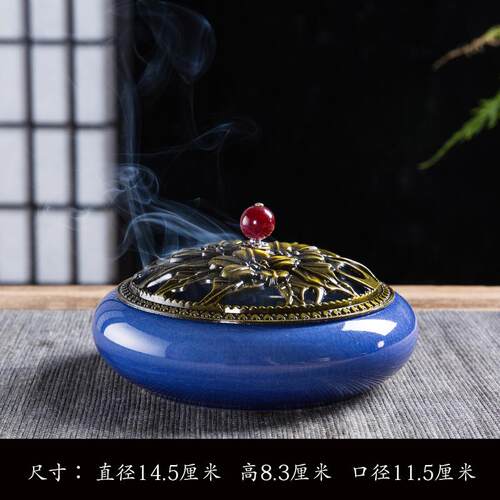 小型香薰炉新款迷你高级感香炉创意中国炉熏配件茶道禅意公司桌面