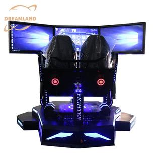 梦之境vr赛车体感游戏一体机VR三屏赛车大型9DVR娱乐设备体验馆