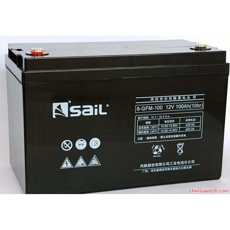 SaiL风帆铅酸6-GFM-100/12V65AH40A38A24A120A150A200AHUPS蓄电池