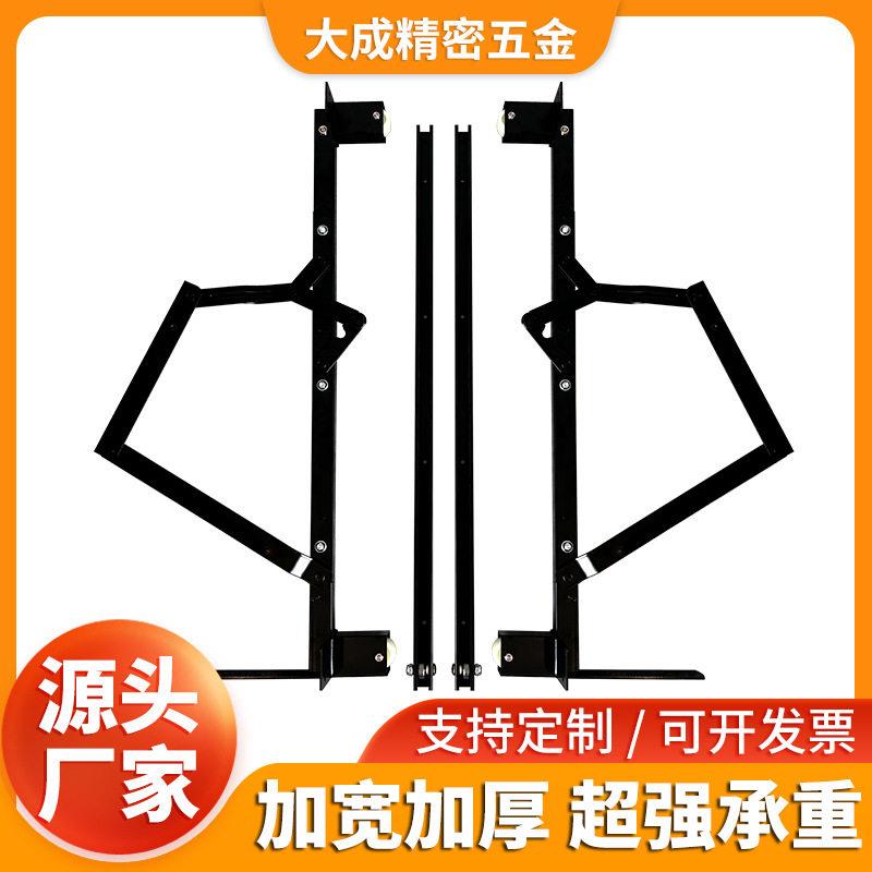 多功能家具配件抽拉沙发床升降五金沙发床抽屉铰带滑槽滑轨抽屉架
