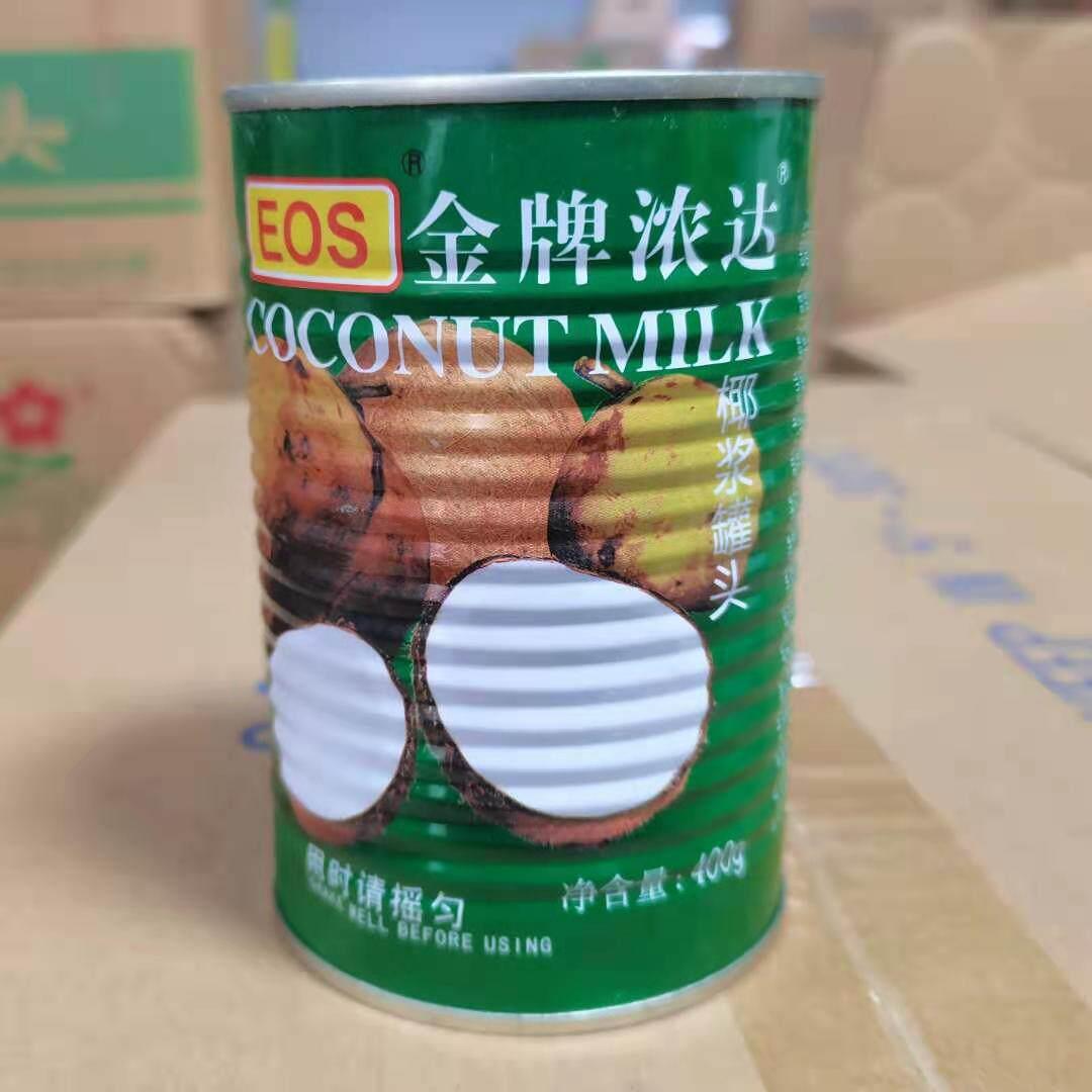 金快达浓椰浆400mlx24罐椰浆椰奶甜品西米露江浙沪皖整箱包邮