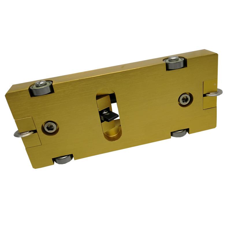 荐运地板PVCPVC地板塑胶地板施工工动具铝合金手动导向轮开槽 器