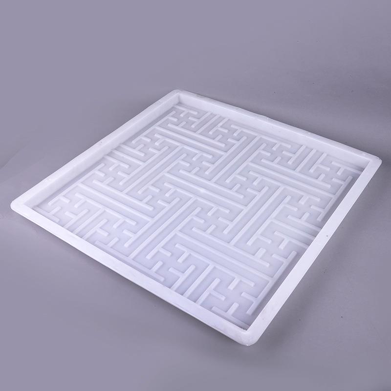 仿古地砖60*60*3庭院路面地砖水泥混凝土花样仿古地砖塑料模具