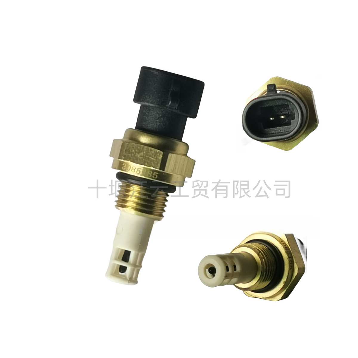 厂家直销适用康明斯ISM11 QSM11发动机水温温度传感器3085185 308