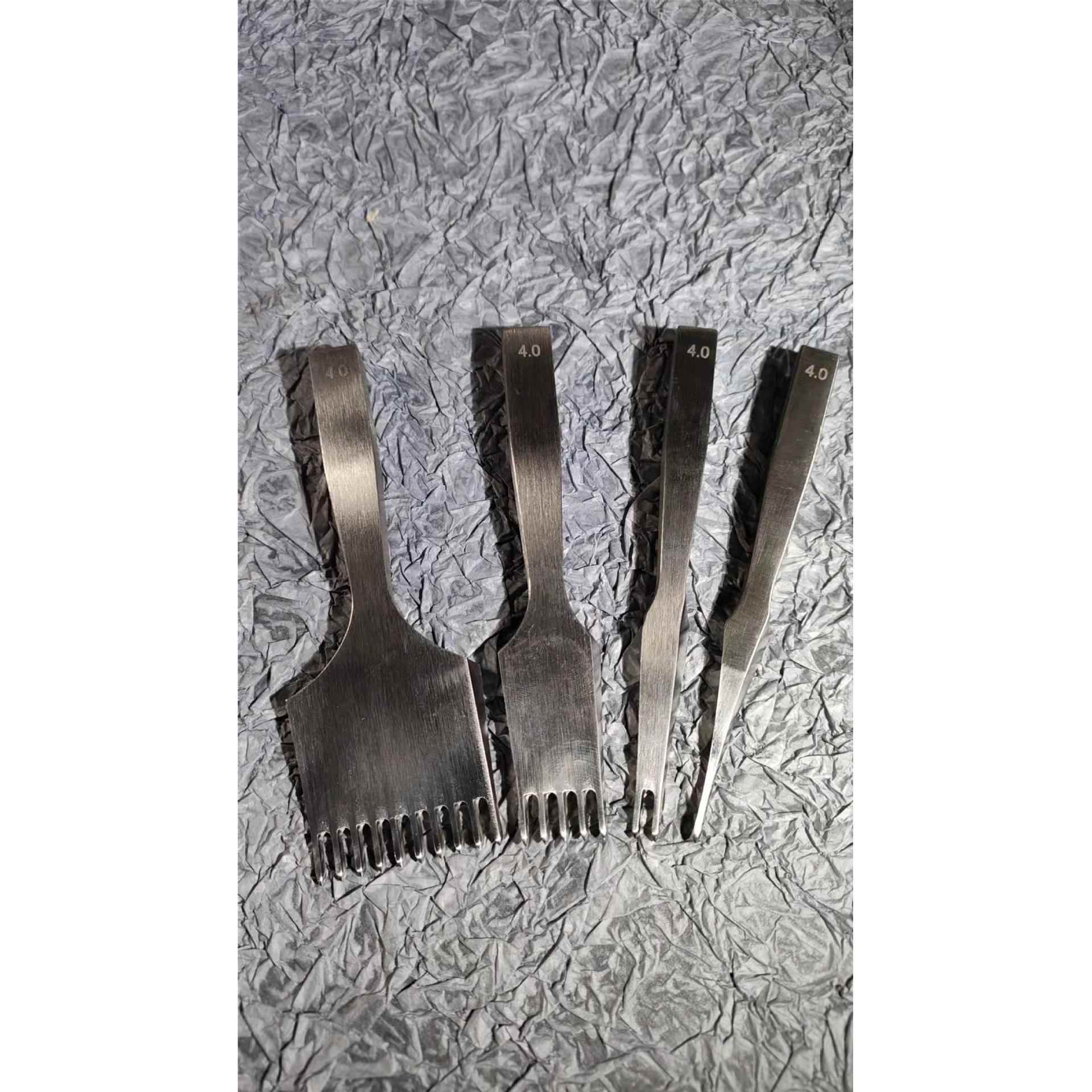 厂家直销皮革菱斩专业级棱斩手缝皮具打孔器齿内精磨抛光量大从优