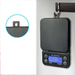手冲咖啡计时食品物克称微型电子勺新款厨房0.01计数电子秤