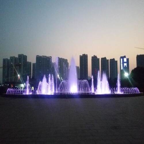 创意花式程控喷泉FOUNTAIN涌泉波光泉音乐喷泉水景设备出口户外
