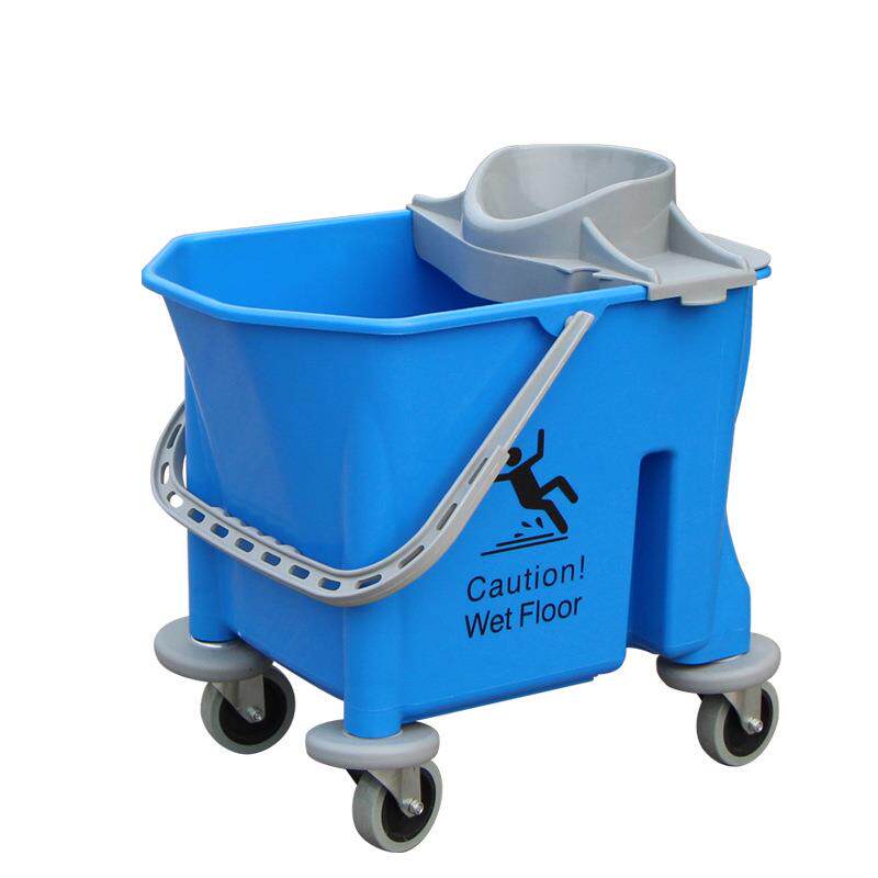 直销SBB25圆地拖桶拖把桶塑料挤水桶带轮子