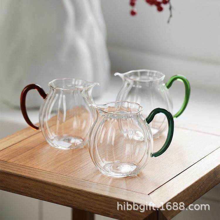 禾器瑾妍茶海玻璃公道杯加厚耐热分茶器匀杯茶桌茶道配件