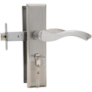 净化车间门锁无尘车间彩钢板夹芯岩棉板专用锁洁净室70锁舌执手锁