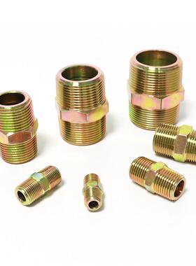 亿纯丝液压接双头外外直通对牙丝液压BKR管件高压油管过渡接头4分