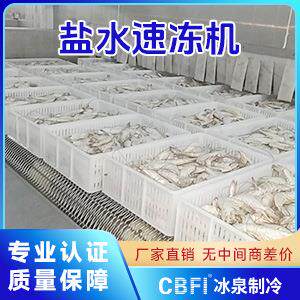 广高效节能盐水速冻机快速锁鲜冷冻设备食品加工业优选利器