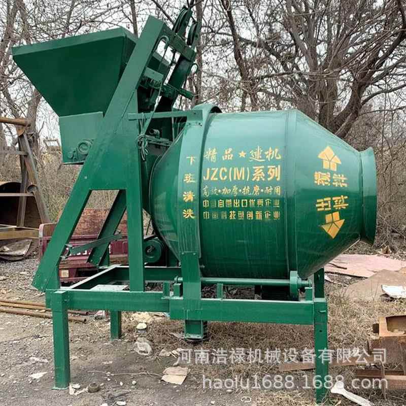 禄混凝土爬斗搅拌机爬梯式反转料砂出浆搅拌机143齿圈浩摩擦搅拌
