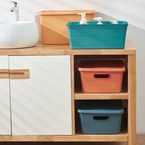 Cute Snack Storage Basket for Dormitory and Home Use, Deskto