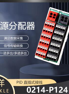 DINKLE町洋0241-P124分线盒电源分配器一进多出弹簧式台分线器