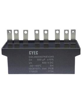 厂家CDL500uF/600VDC-Link直流支撑储能滤波矿山机械电容器