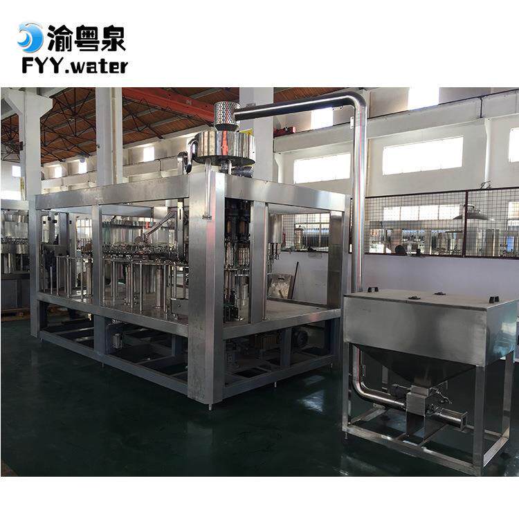 矿泉水灌装机三合一纯净水洗灌封一体机瓶装水生产线饮料灌装设备