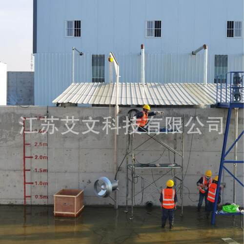 江苏水下推流器潜水搅拌机304不锈钢材质污泥池搅拌设备