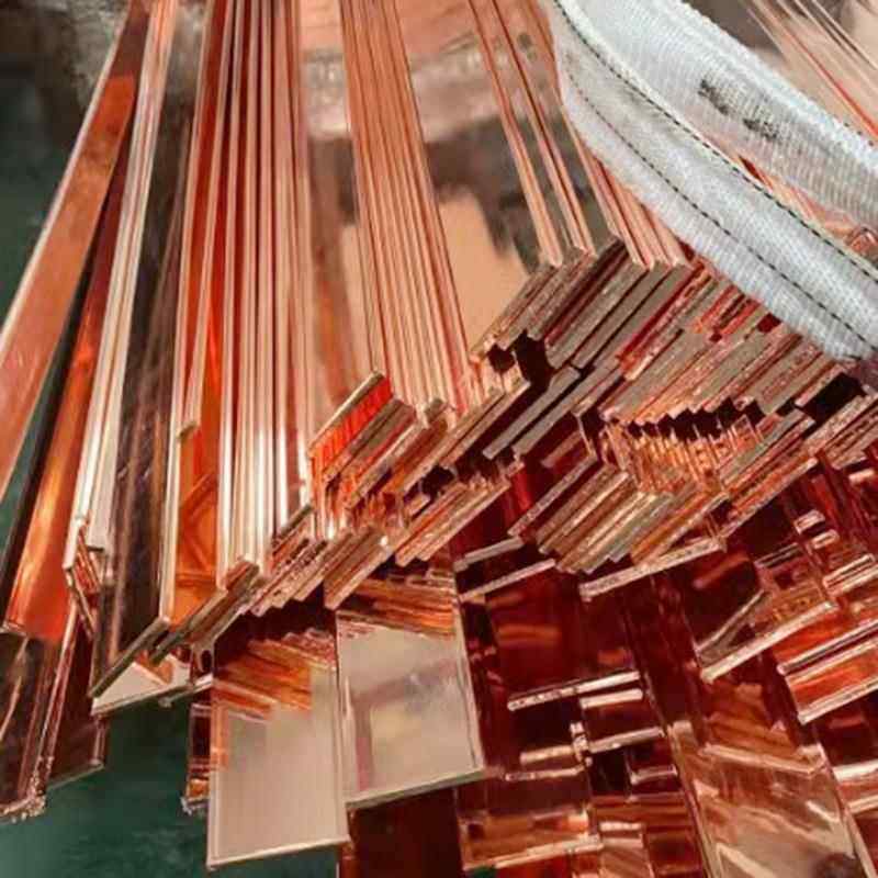 现货供应镀锡铜扁钢 镀铜扁钢50*8铜包钢扁钢 防雷接地极引出装置