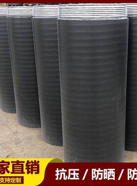 双密封实壁管PE自锁式顶拉管排水管市政道路DN600置换管厂家直销