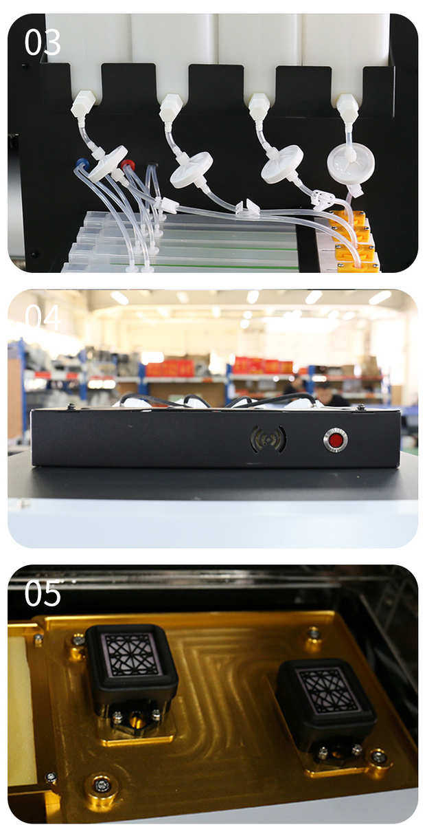 Фото машины 厂家鑫润彩（双头i3200)数码印花打印机械高速工业服装印花