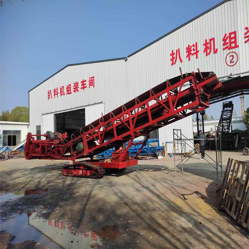 土方石子堆取料扒料机螺旋式扒料装车机沙土煤渣螺旋取料机