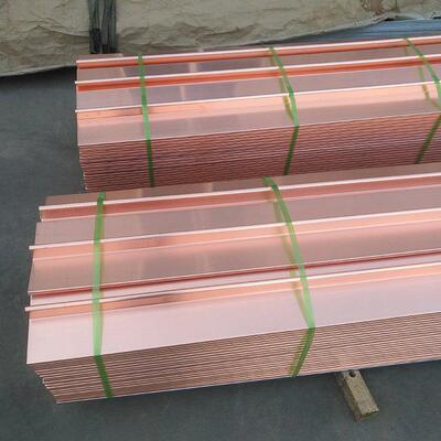 紫铜止水铜片板T2铜止水带V型W型F型U型水利工程复合止水铜片直销