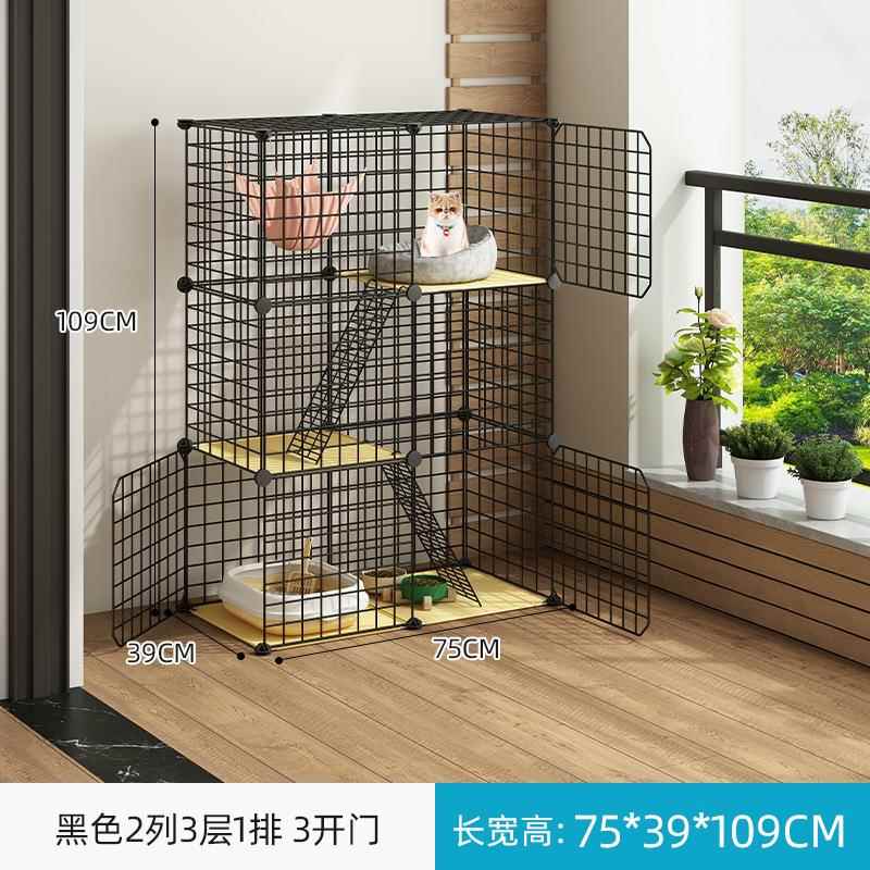 正品笼猫厕一体猫窝不占猫地封闭式猫墅猫家用别小户型大空间猫屋