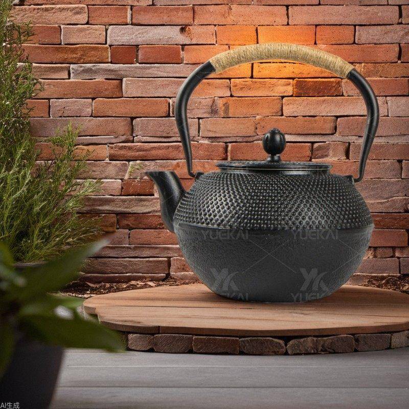 月凯围炉煮茶户碳烤炉外烤火炉木炭烧烤炉炭煮茶炉火盆铸铁壶