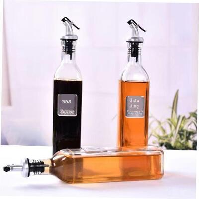 Kitchen Oil Bottle Sauce Vinegar Seasoning Bottle Dispenser