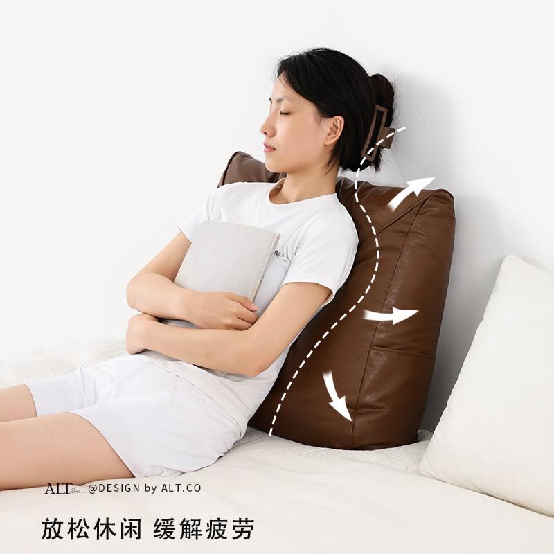 床头靠垫软包护腰靠枕大TGF背发沙枕抱孕妇喂奶床靠靠玩手机床上