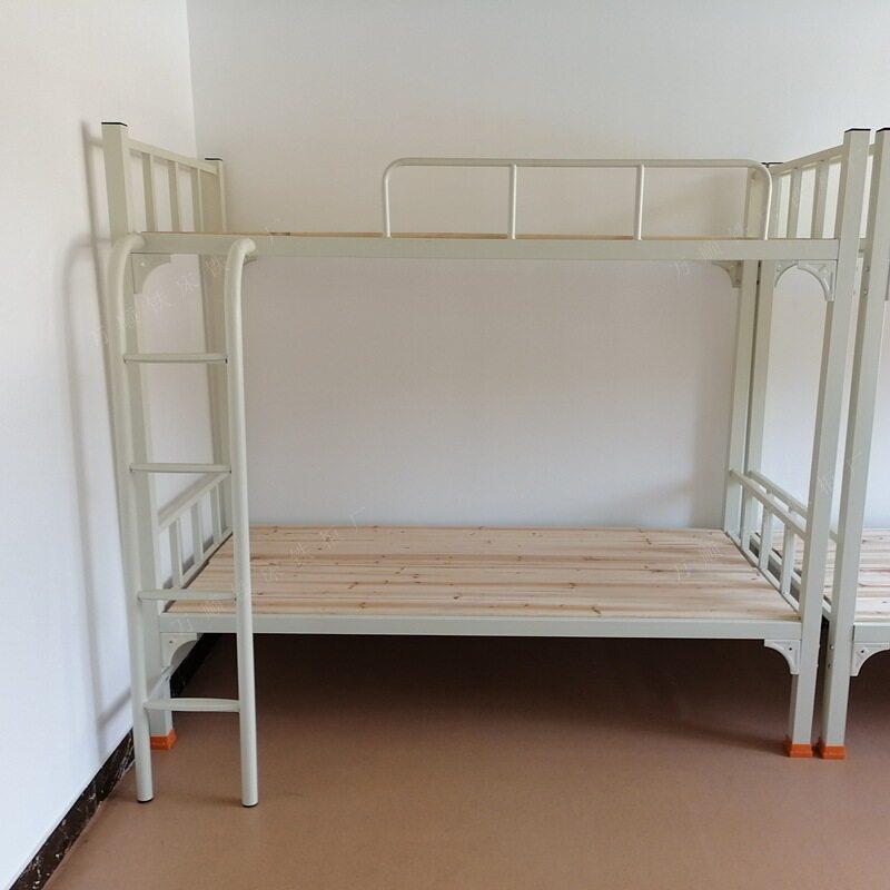 加厚低铁架床员工宿舍不要晃上下铺学生公寓双层1米人床