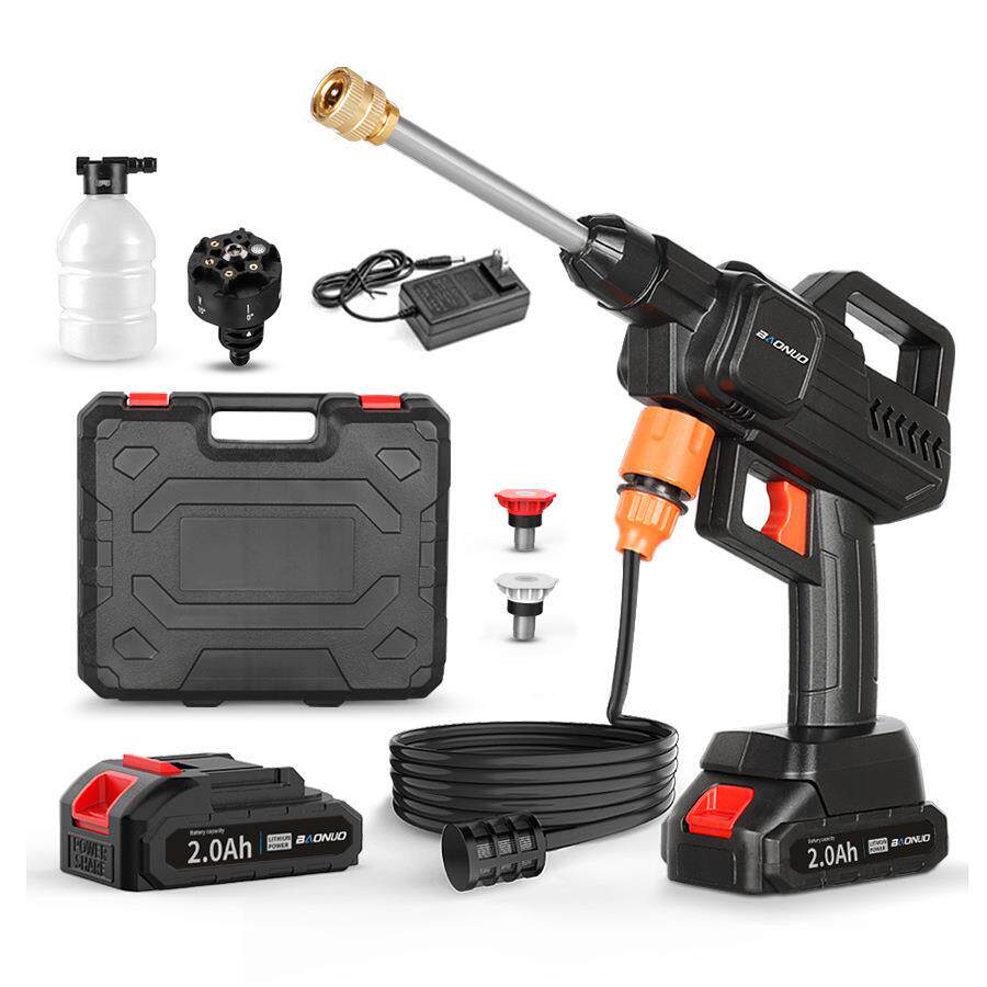 洗车水枪家用电动洗车机充电洗车枪锂电无线高压洗车神器