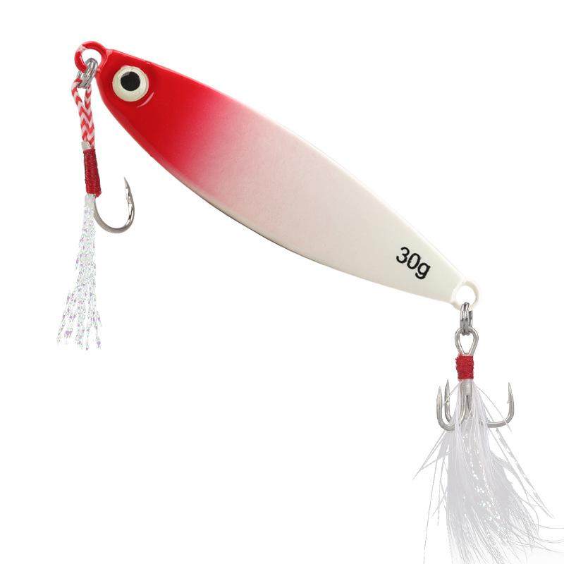 飘落铁板路亚饵超远投双钩蓝小刀假饵亮片海钓淡水翘嘴鳡鱼通杀饵,户外/登山/野营/旅行用品,台钓饵,淘宝优惠券,粉丝福利购,淘宝优惠卷