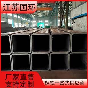 热镀锌钢管q235b建筑幕墙用黑退方管大口径厚壁热镀锌黑方管方通