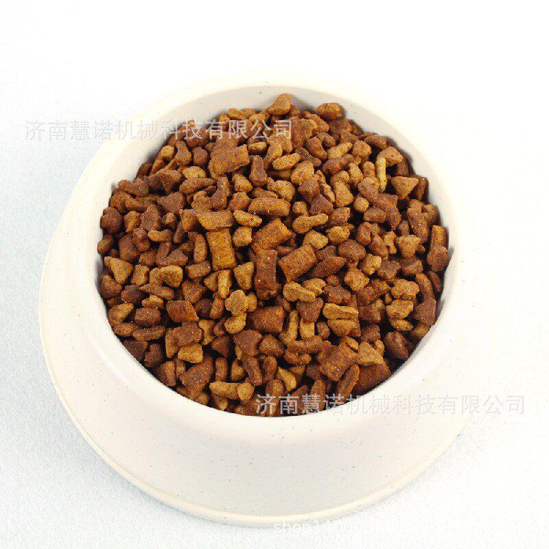 可出口狗粮生产线猫粮宠物鱼饲料生产线多种形状可生产宠