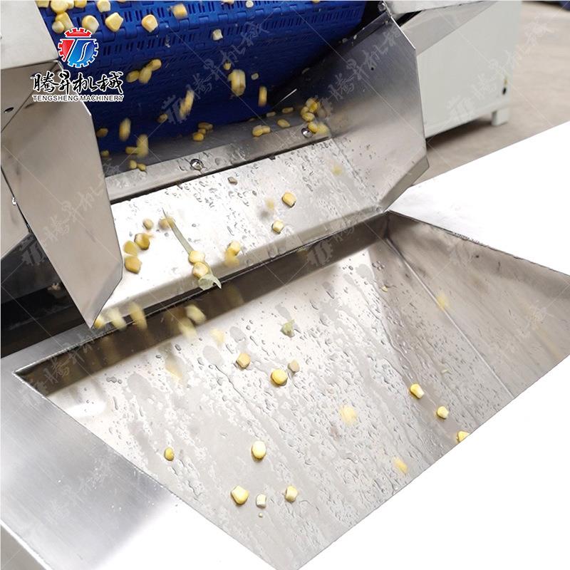 线玉清米深切割洗漂烫生产 玉米棒脱粒加工 342玉米加工 漂烫机