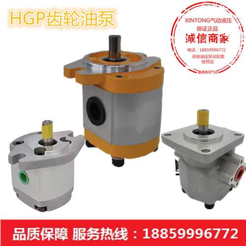 HGP-2A-F12R赛锐 索锐齿轮泵F2R F3R F4R F5R F6R F8R F11R 法兰