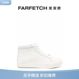 Tommy Hilfiger女士经典logo压纹高帮运动鞋FARFETCH发发奇