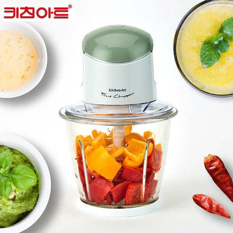 韩国进口Kitchen-Art料理机绞肉机家用电动辅食机搅肉1.5L搅拌机